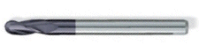 BALLNOSE 3FL SE LONG FRACTIONAL TiAlN COATED