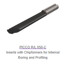 PICCO INSERTS BORING/PROFILING W/ CHIPBREAKER
